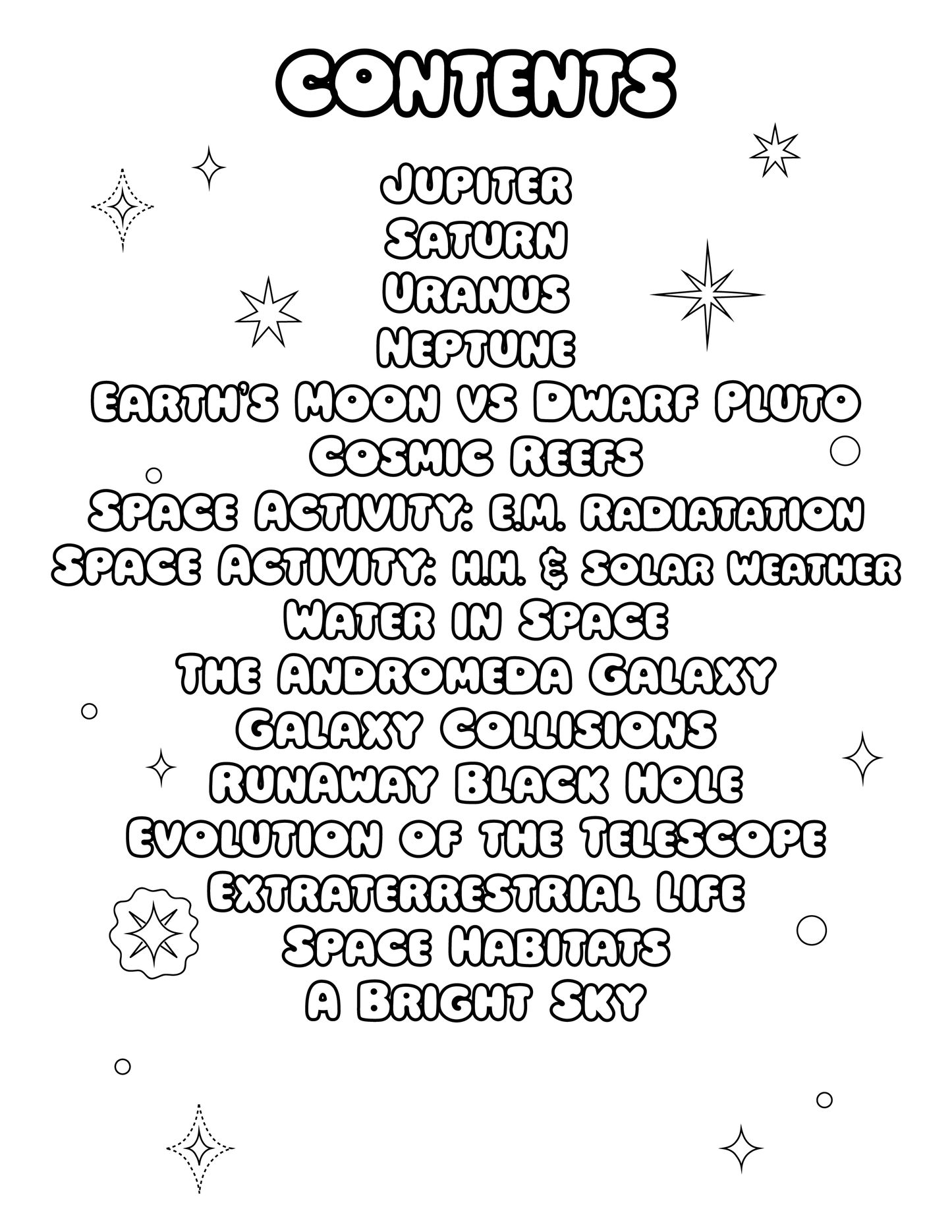 Kids' Color 'n Learn - Space with Color Guide